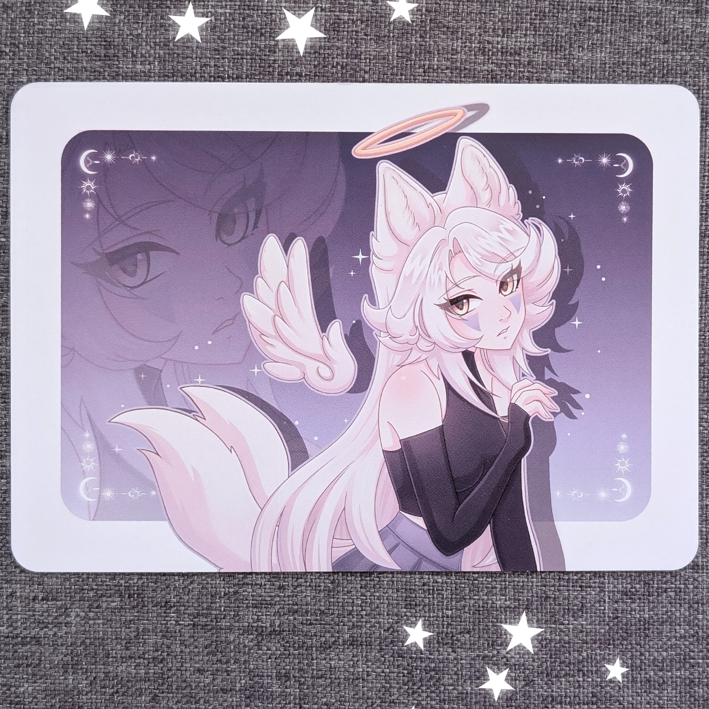 Angel YuYuna Postkarte