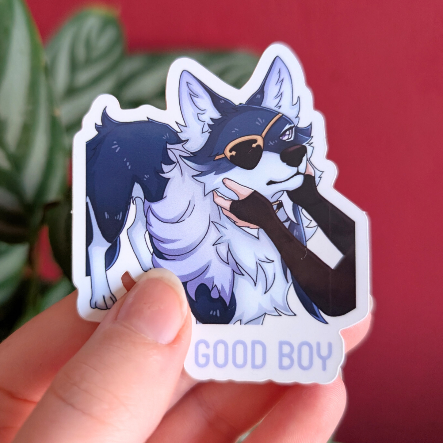 Genshin Wolf Kaeya Sticker