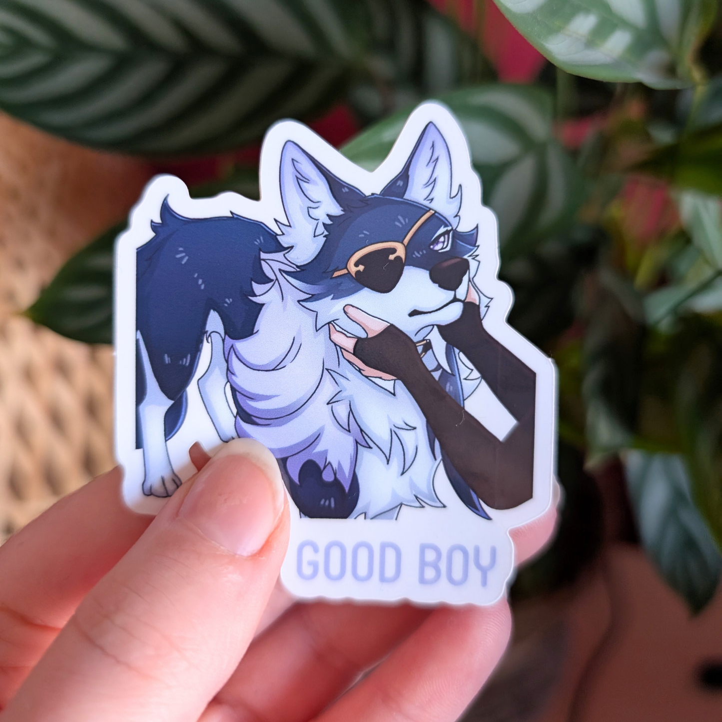 Genshin Wolf Kaeya Sticker