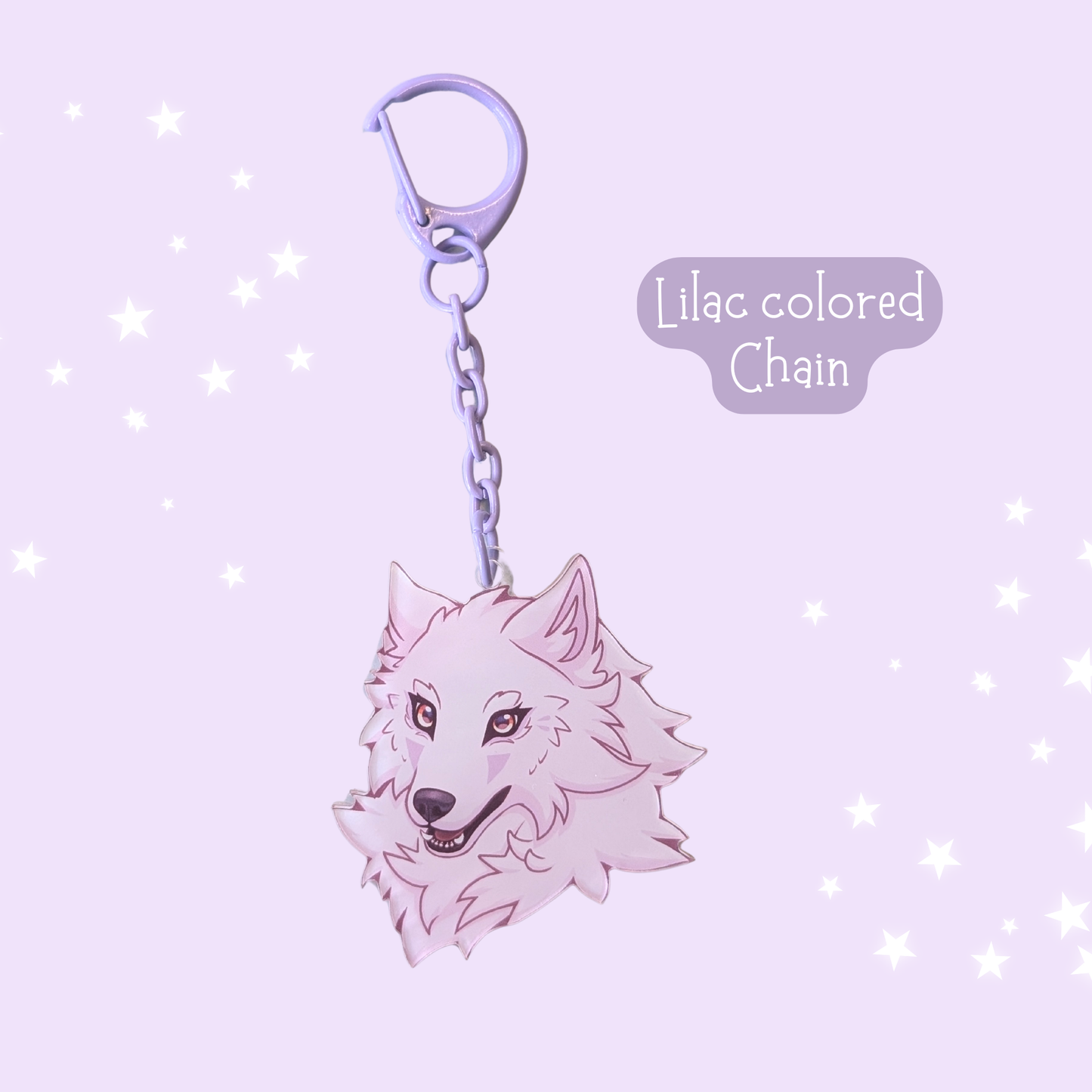 Wolf YuYuna Keychain