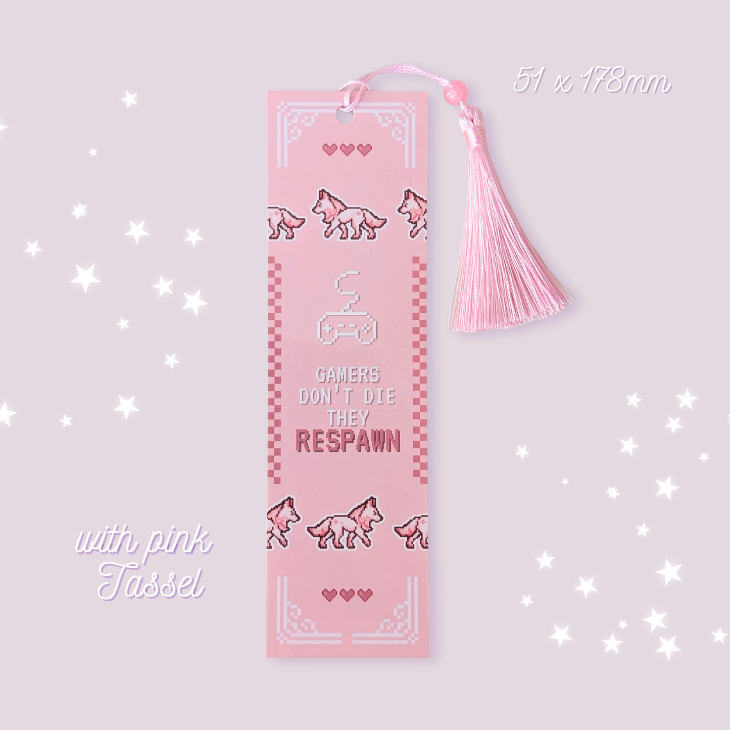 Gamers Don't Die, They Respawn - Lesezeichen