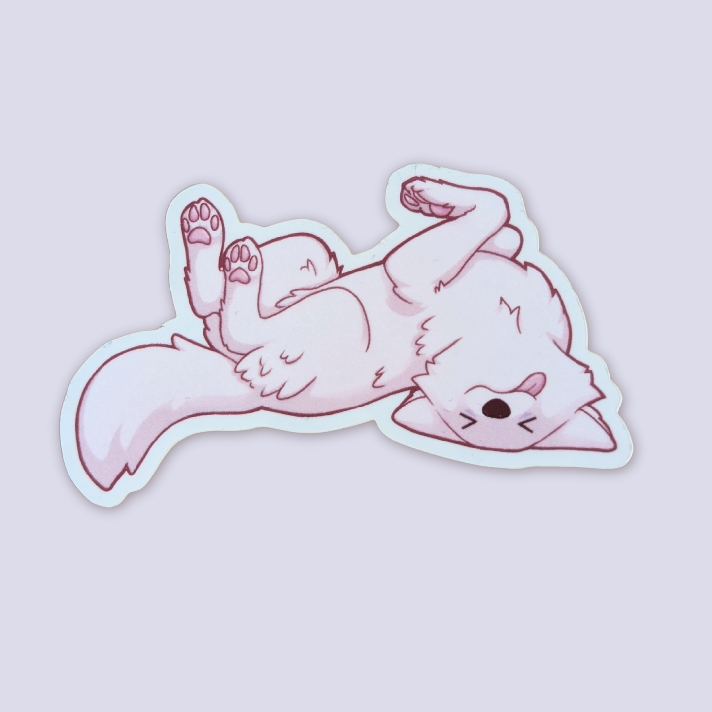 YuYuwolf Sticker "Bellyrubs"