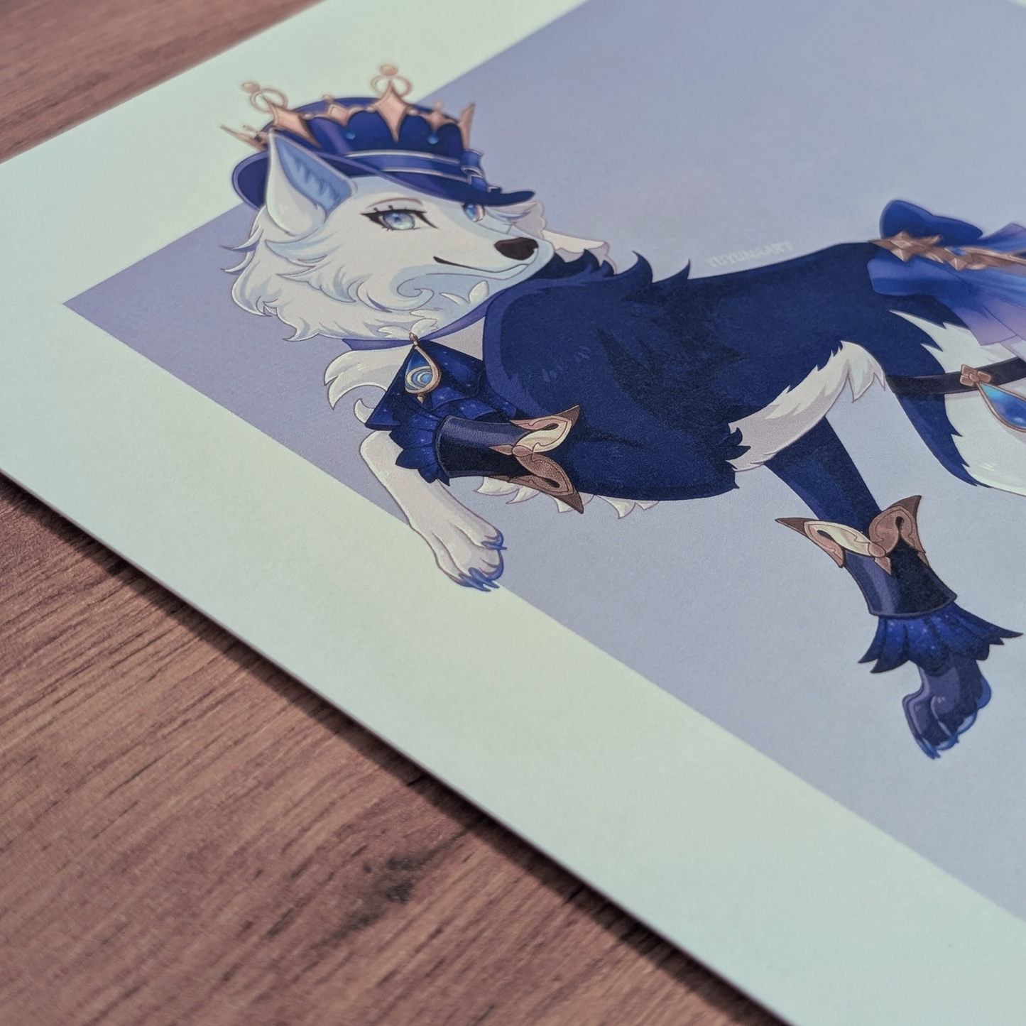 Wolf Furina Art Print