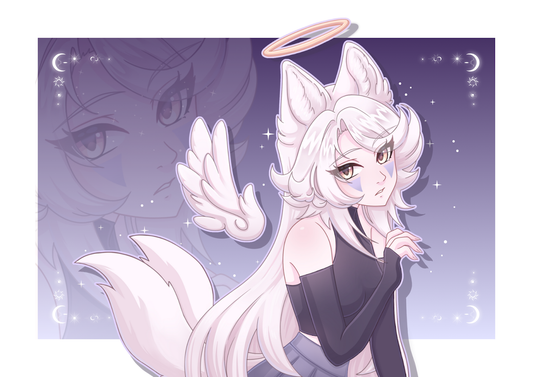 Angel YuYuna - Art Print