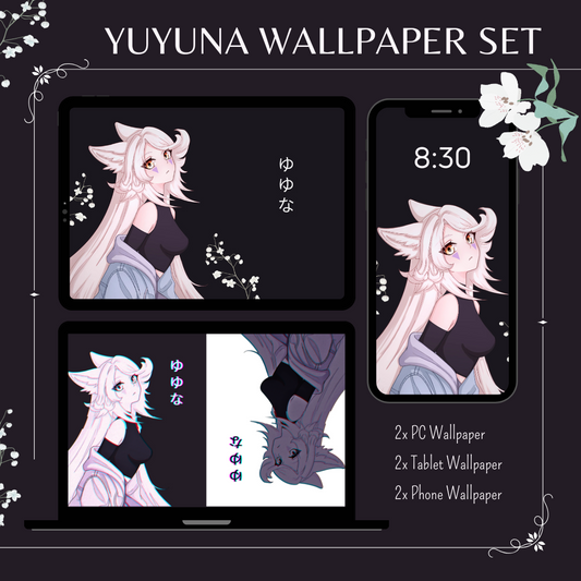 YuYuna Wallpaper Set, IOS & Android