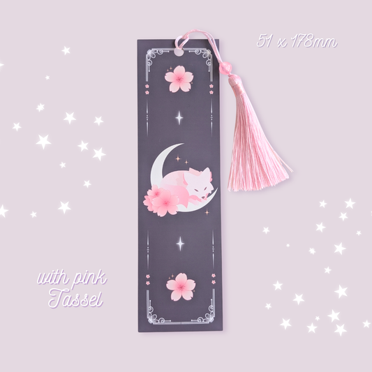 Cherryblossom Wolf Lesezeichen
