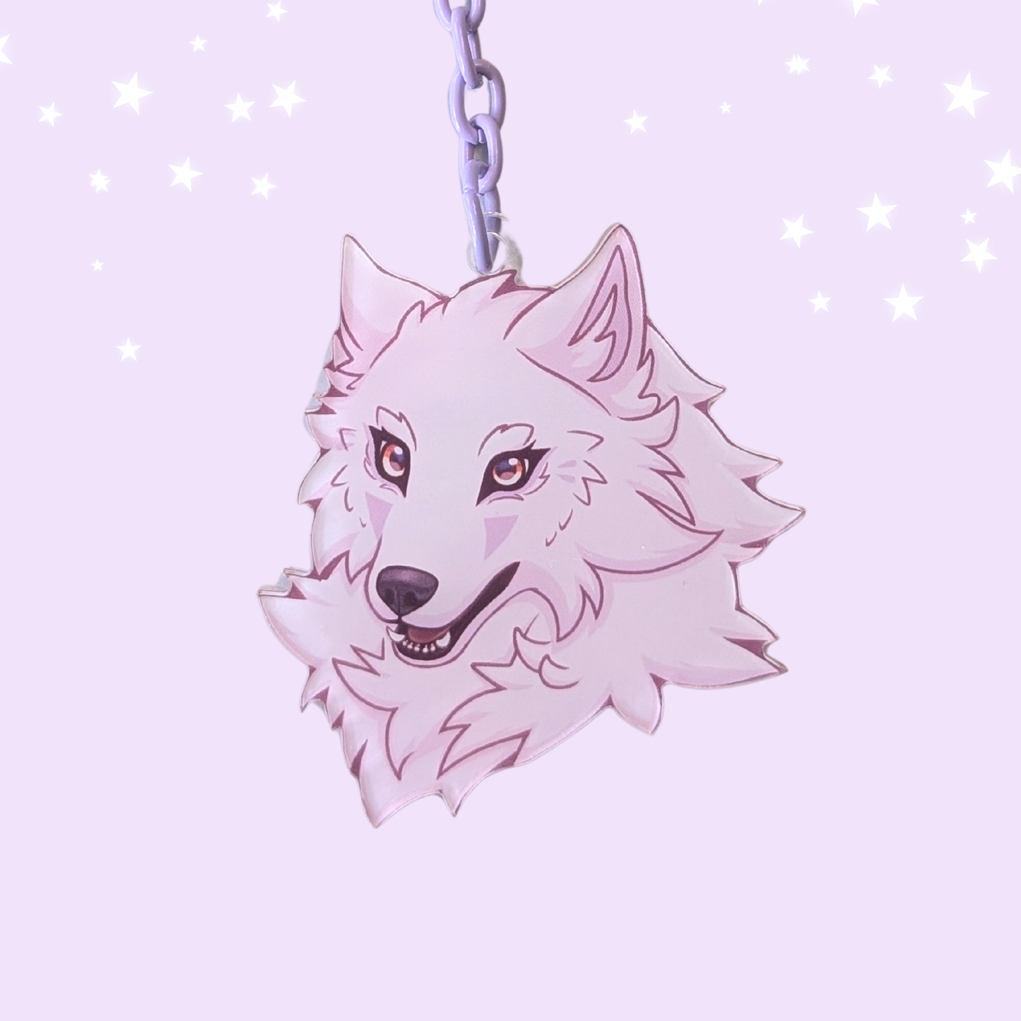 Wolf YuYuna Keychain
