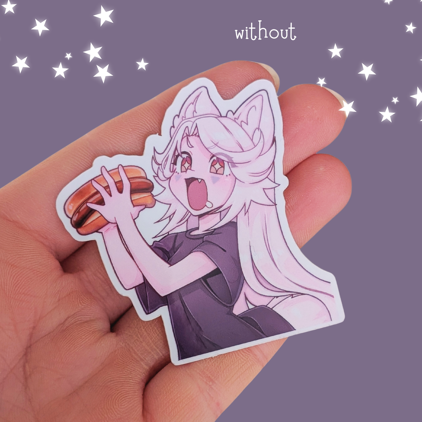 YuYuna Always Hungry Sticker
