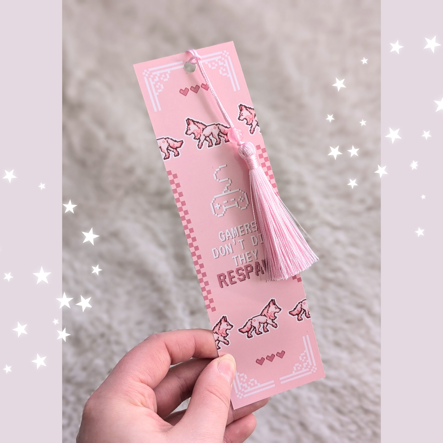 Gamers Don't Die, They Respawn - Lesezeichen