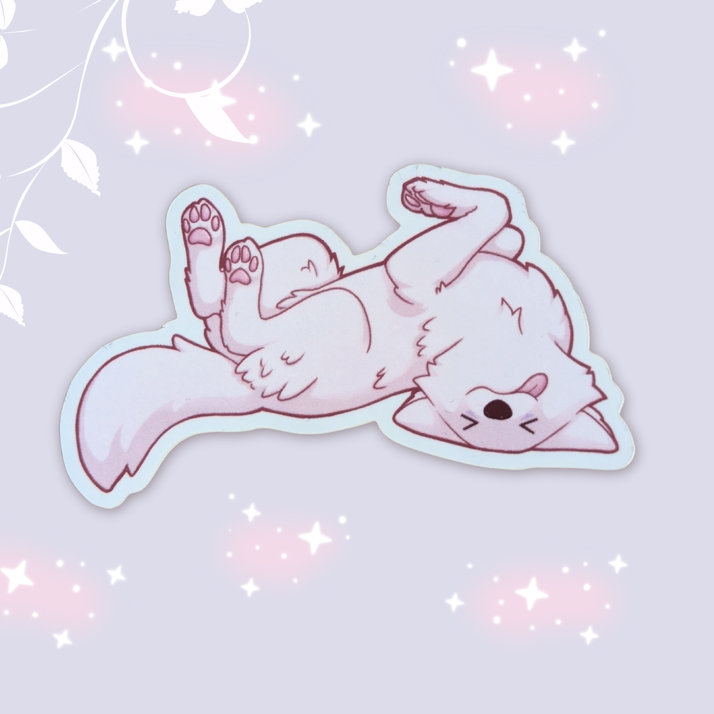 YuYuwolf Sticker "Bellyrubs"