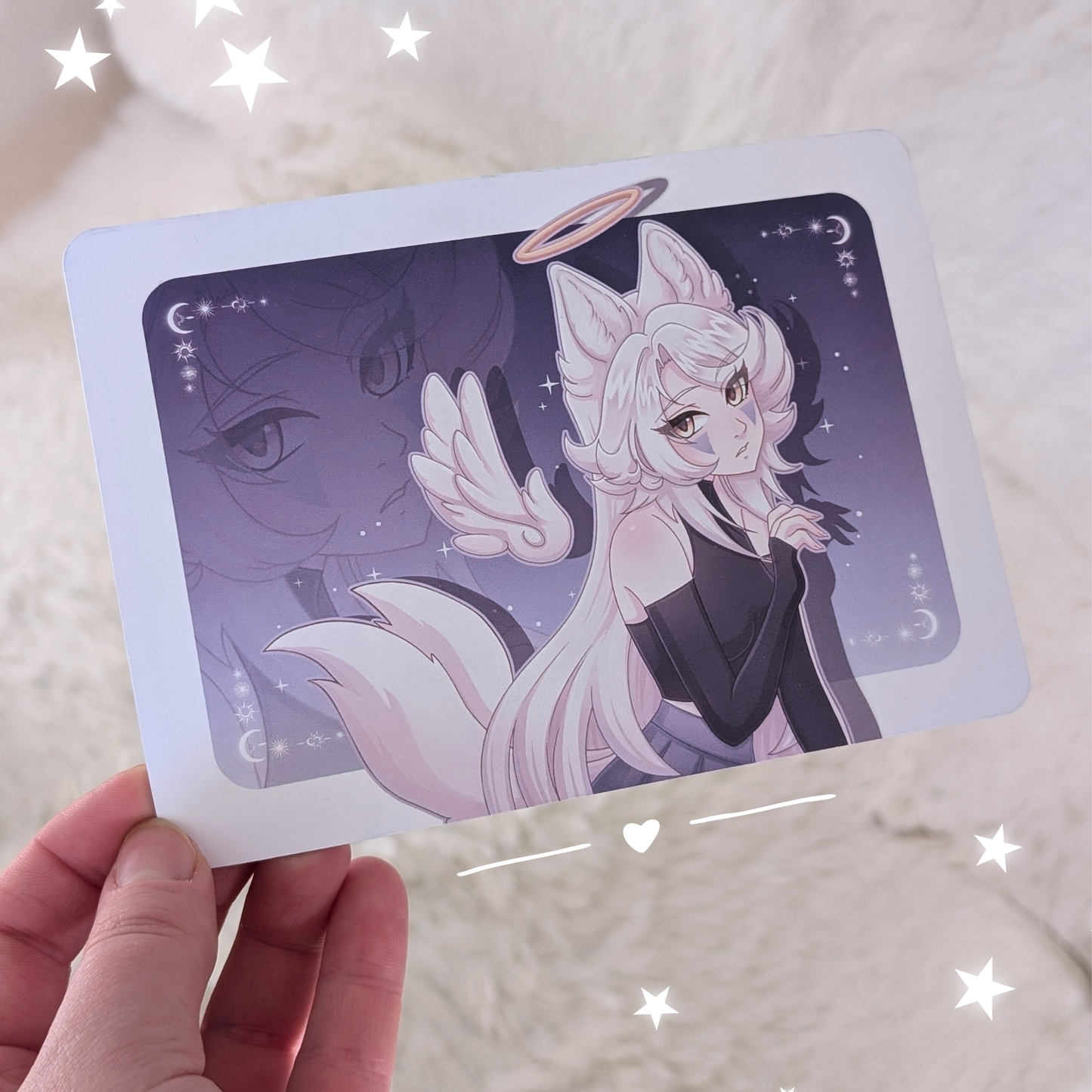 Angel YuYuna Postkarte