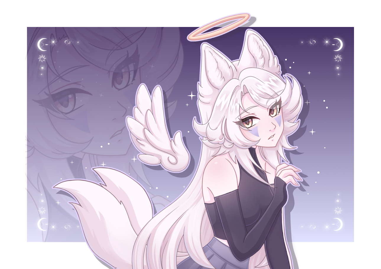 Angel YuYuna - Art Print