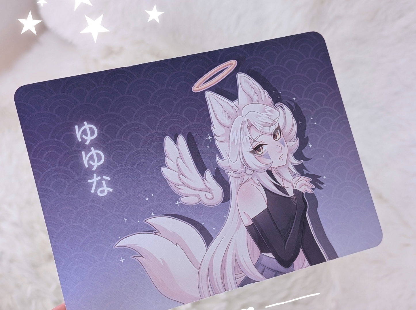 Angel YuYuna Postkarte