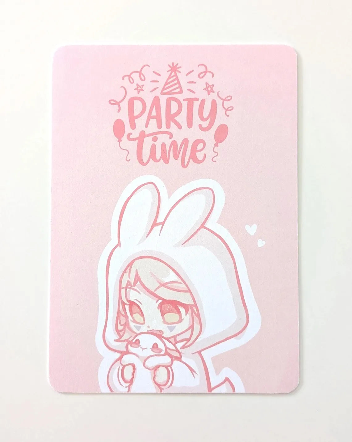 Kawaii Wolf & Bunny Postkarten
