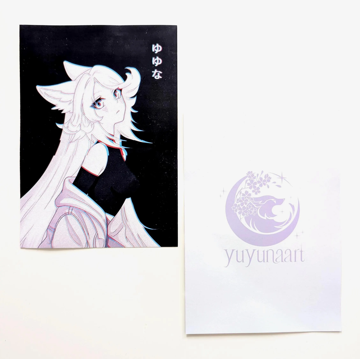 Yuyuna Wolf Girl Art Print