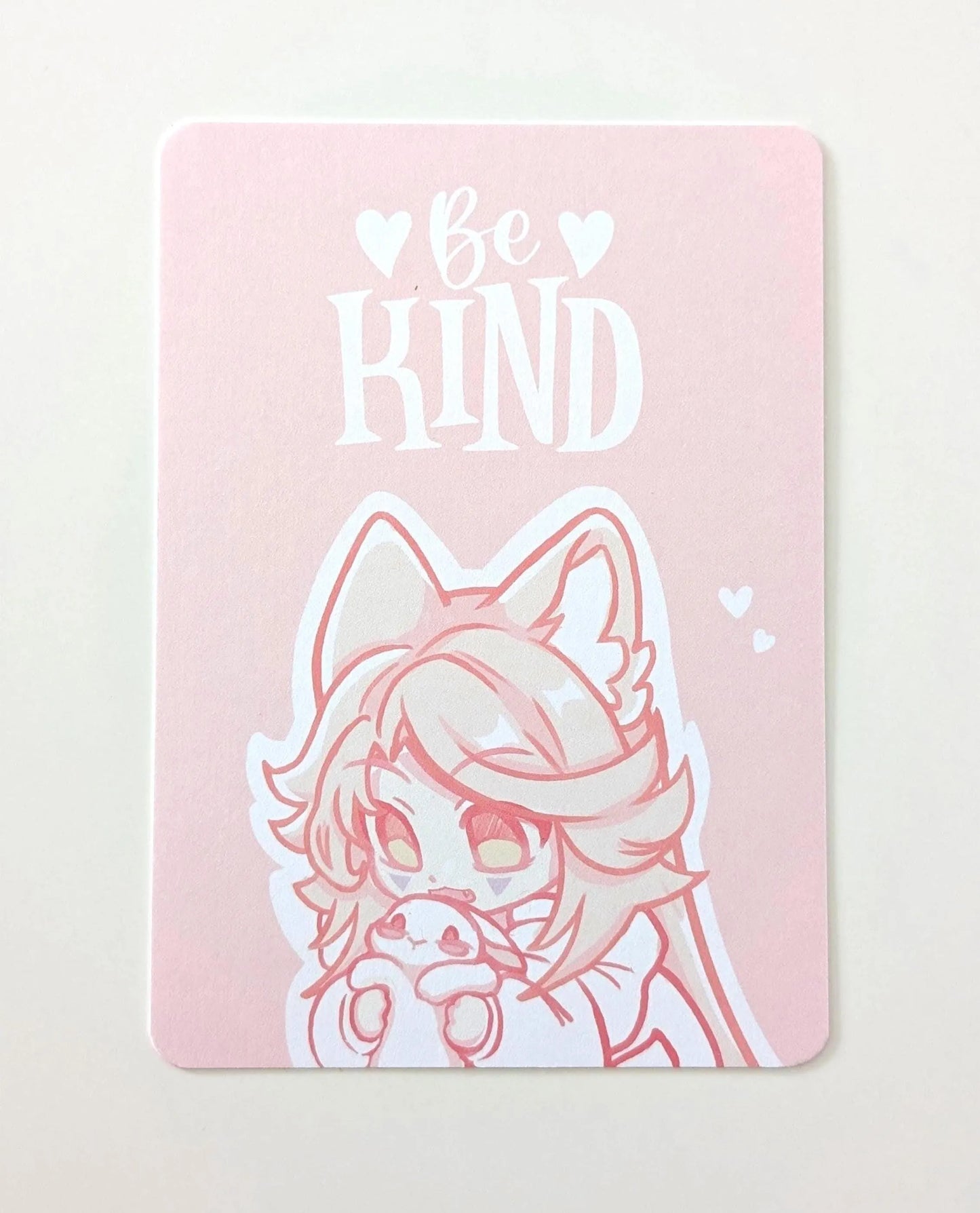 Kawaii Wolf & Bunny Postkarten